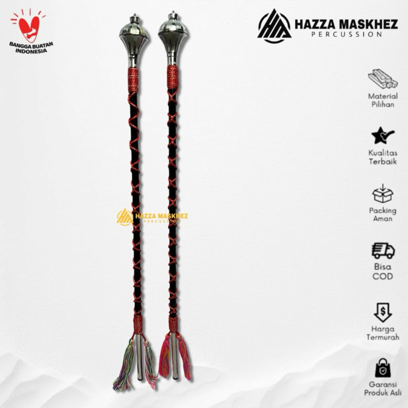 Stik Mayoret Premier Lemut TK SD SMP SMA Tongkat Mayoret Fiber Premier