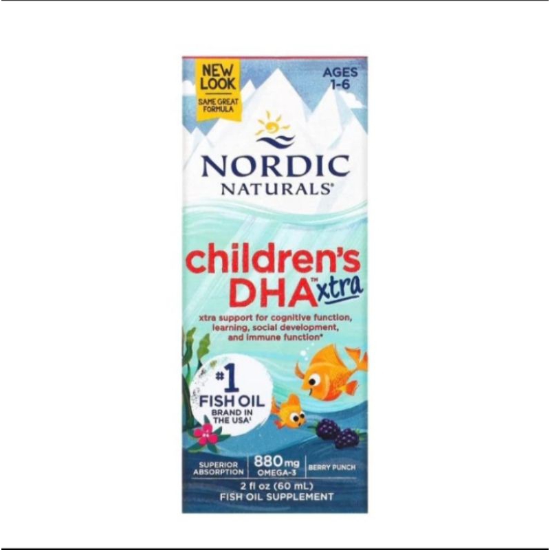 nordic naturals children's dha xtra 880mg 60.ml