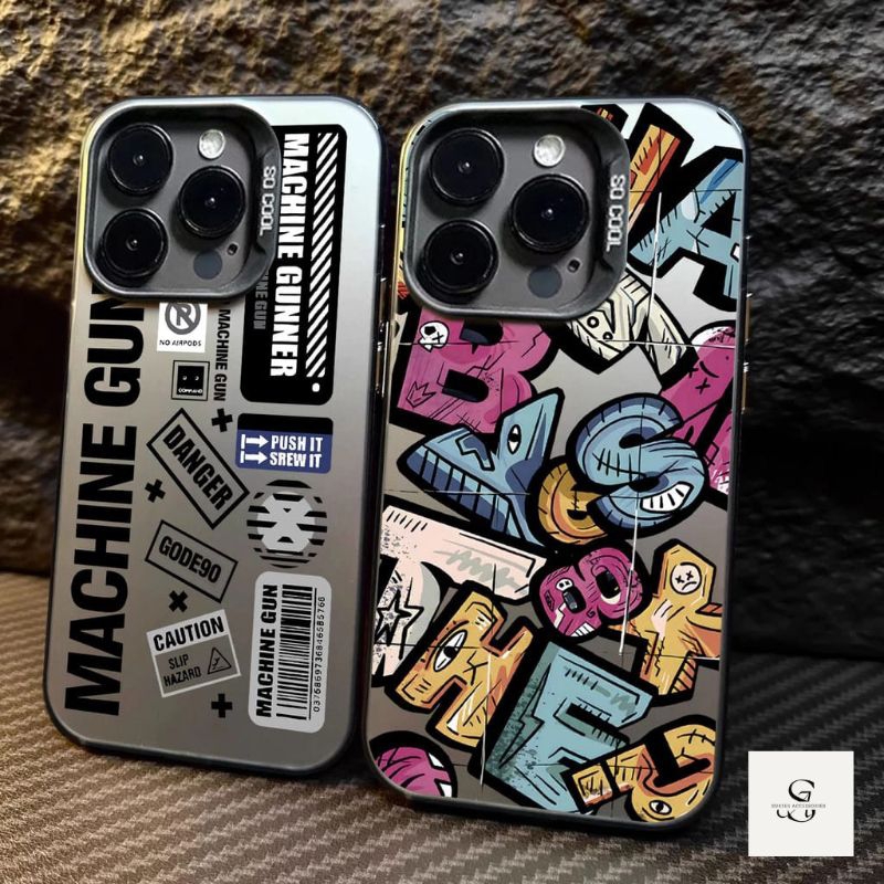 LL19 LL20 Premium Matte Case Casing HP For Machine Gun For Xiaomi Redmi A5 NOTE 14 NOTE 14 PRO A1 A2