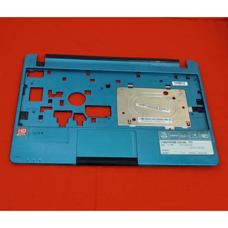 Case Casing Prem Keyboard laptop Acer Aspire one 722