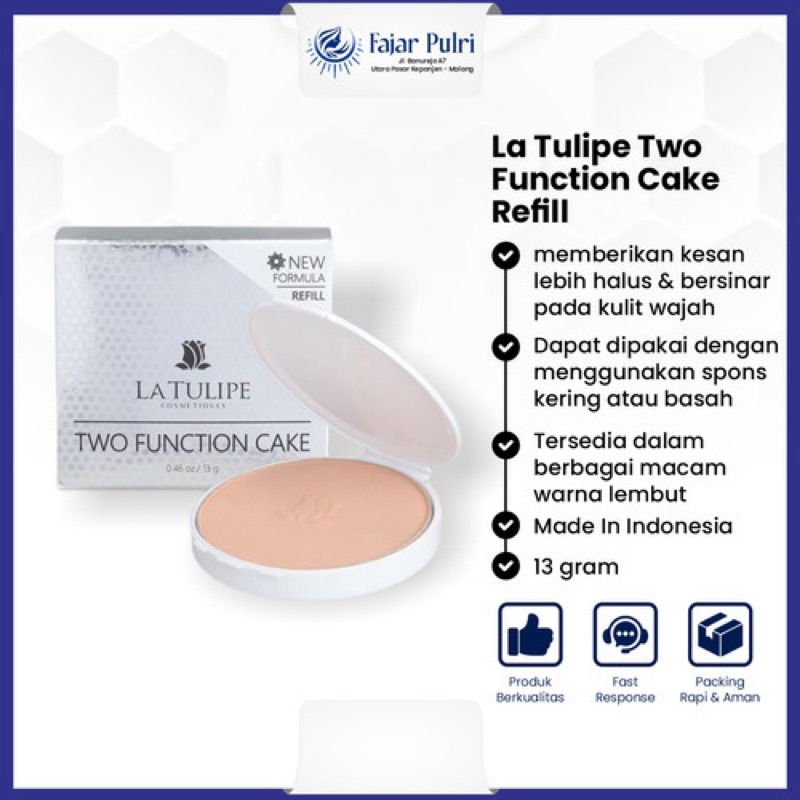 Latulipe Two Function Cake - Refill / Bedak Padat