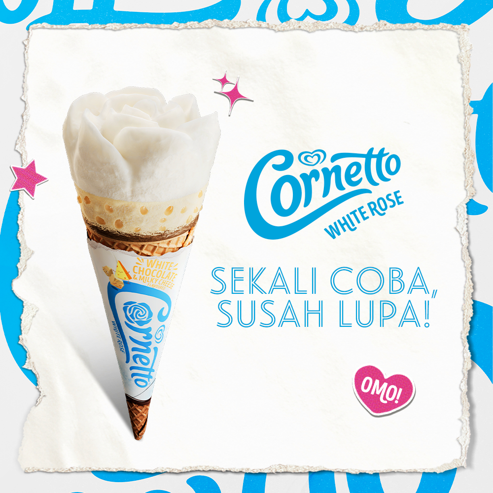 

Cornetto White Rose - Es Krim / Ice Cream Wall's