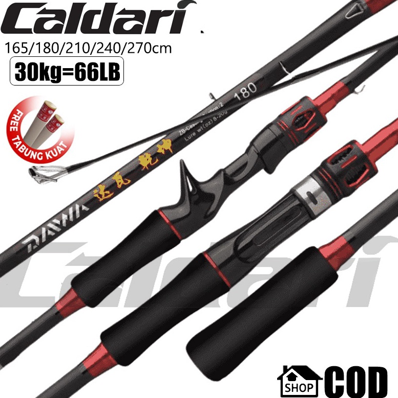 Sudah READY DAIWA Joran Pancing Carbon Sutet 3kg Joran Fiber Solid 165m27m Joran bc Daido Spinning C