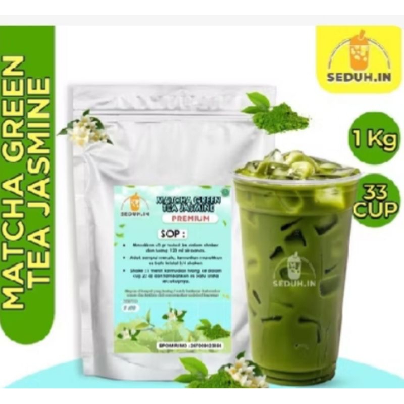 

BUBUK MINUMAN GREENTEA JASMINE