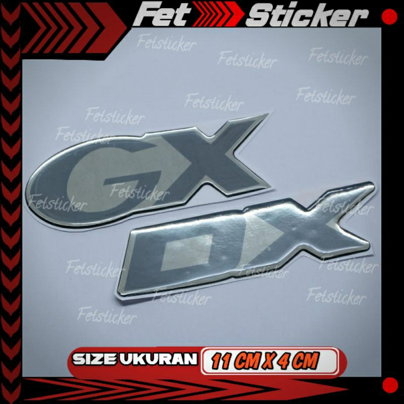 Emblem Suzuki Katana / Emblem DX GX Suzuki Katana / Emblem Pintu Belakang Suzuki Katana