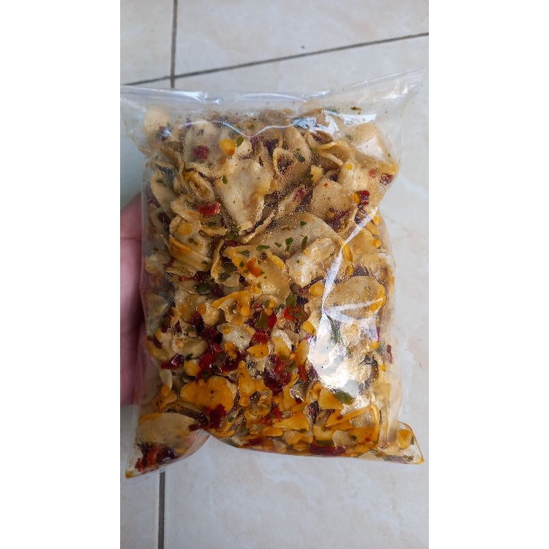 

Basreng viral Basreng pedas manis daun jeruk