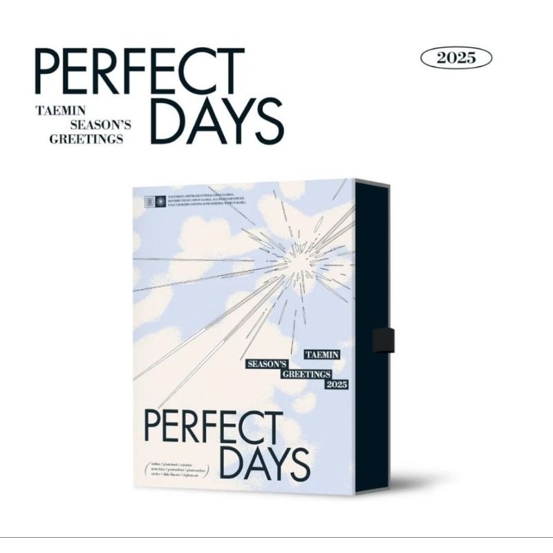 [PO] TAEMIN - SEASON GREETING 2025 / TAEMIN SEASON GREETING 2025 / SG 2025 TAEMIN / SEASON GREETING 