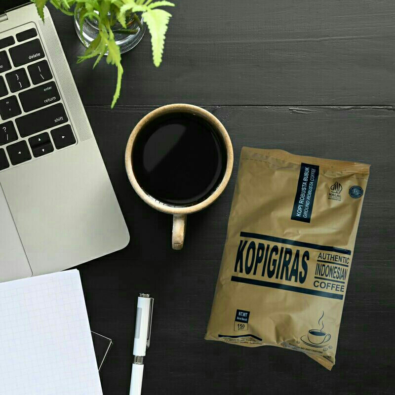 

KOPI GIRAS Robusta 150gr (Pure Kopi 100%)