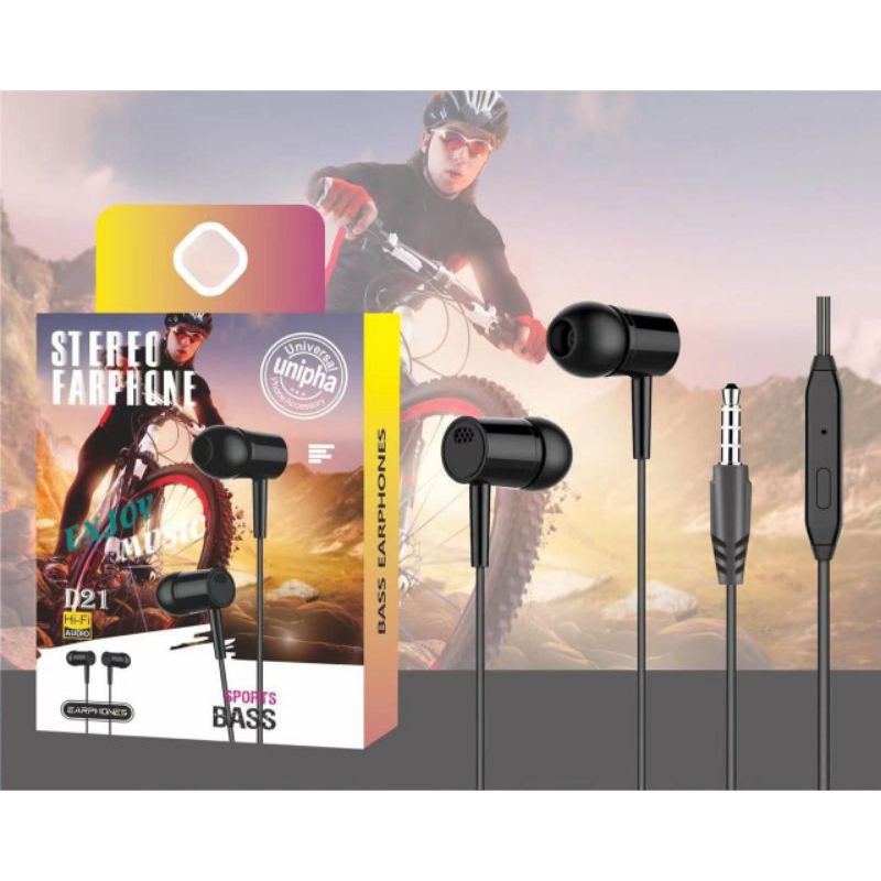 HF HANDSFREE JBL D21 + MIC EXTRA BASS