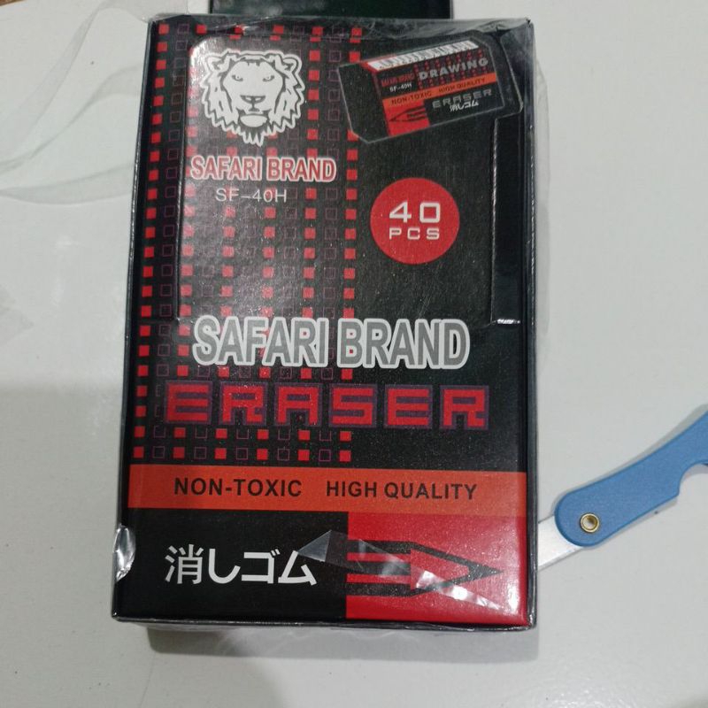 

penghapus safari sf - 40 H isi 40pch (ecer 1000)