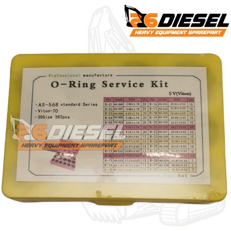 Oring Box Viton inchi/Oring Viton inchi