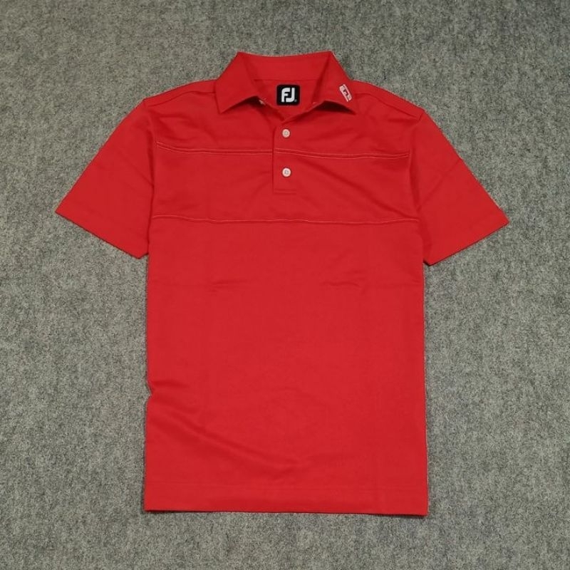 Kaos polo FOOT JOY GOLF pria lengan pendek FJ size M second