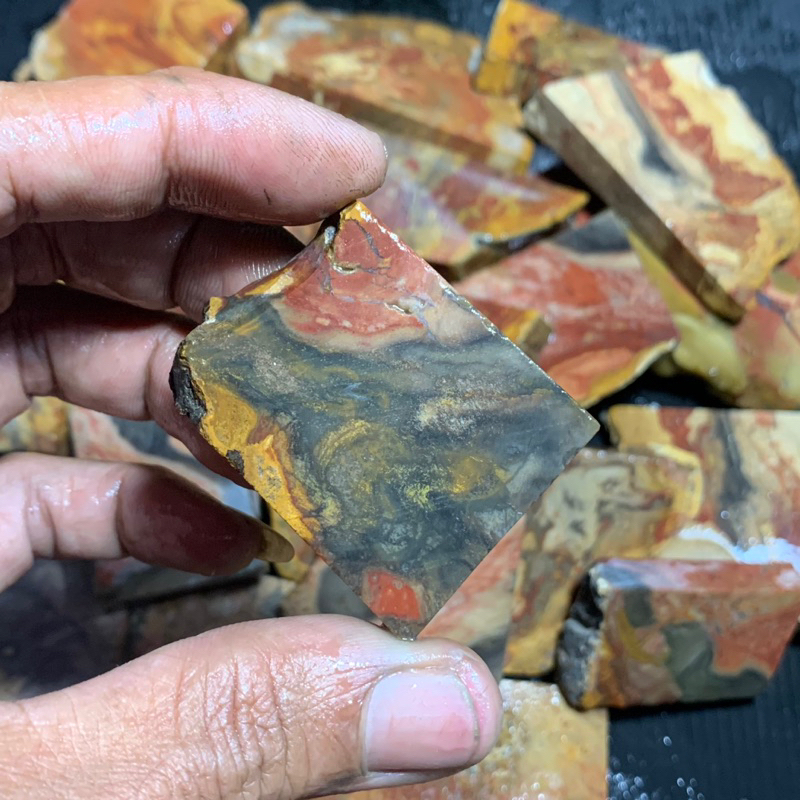 Batu galih kelor merah/ posil kelor merah langka natural100%