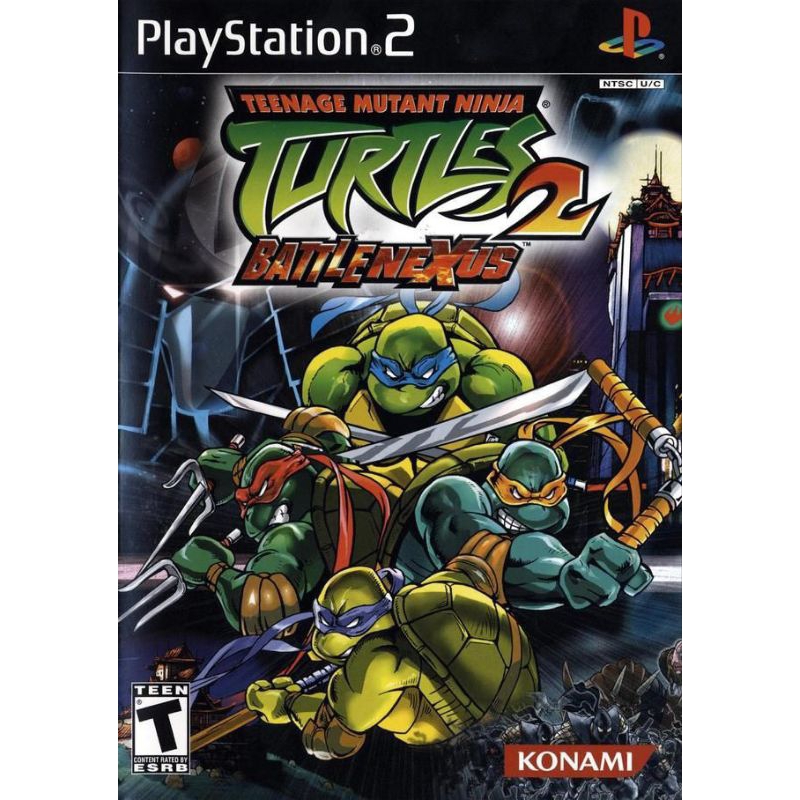 GAME PS2 DI HP ANDROID/PC : TMNT 2 BATTLE NEXUS PS2 Original ISO [Highly Compressed/ukuran kecil] – 