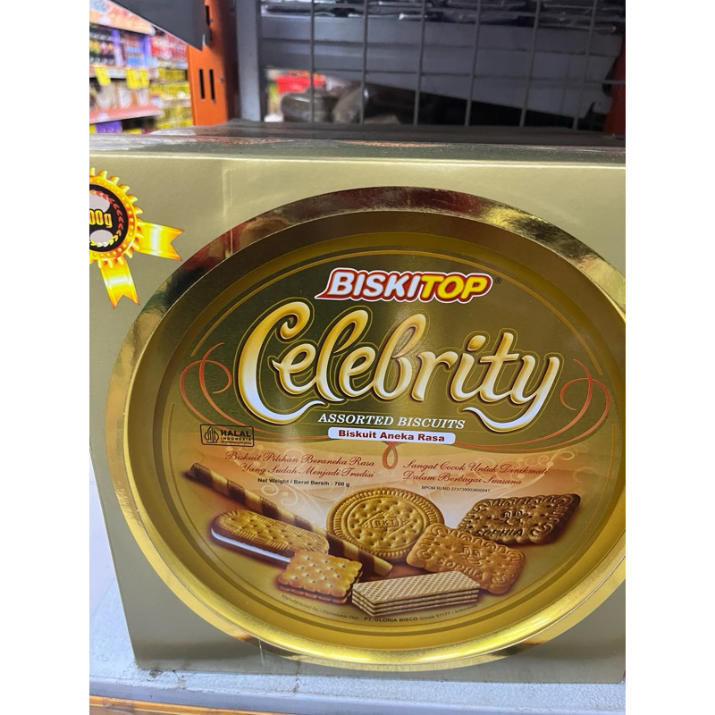 

Biskitop celebrity assorted biscuits gold 700g