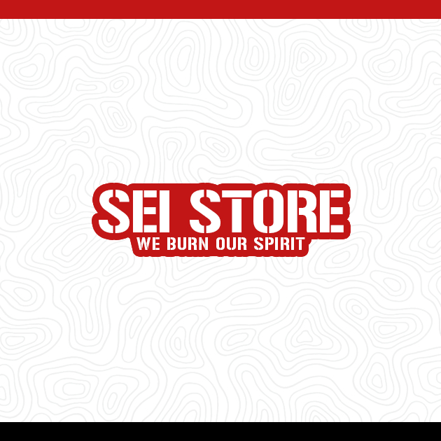 

Sticker / stiker Sei Store red isi 1 sewadah