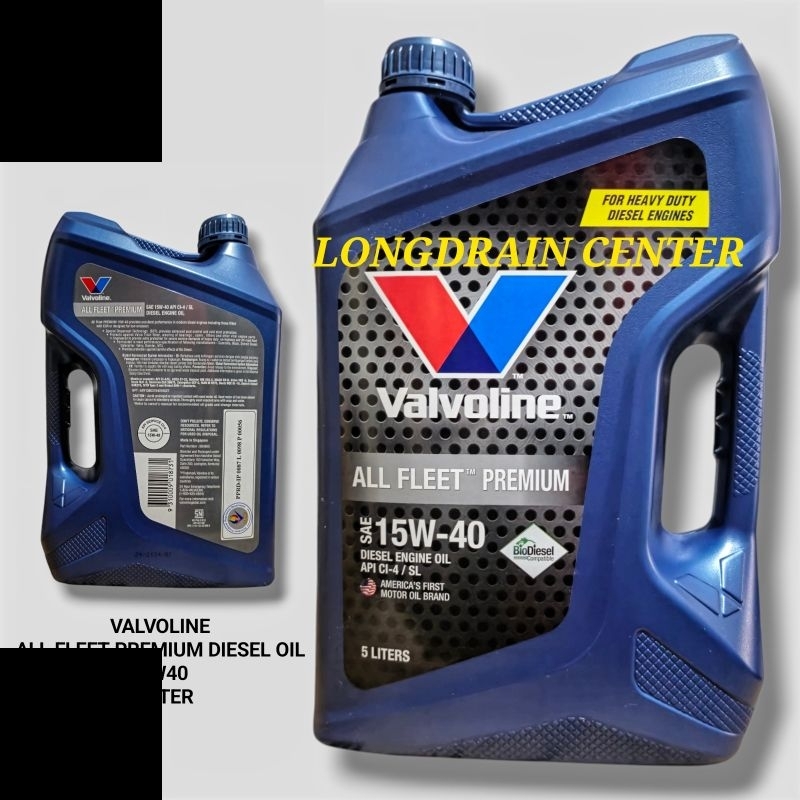 OLI DIESEL VALVOLINE ALL FLEET PREMIUM 15W40 KEMASAN GALON 5 LITER