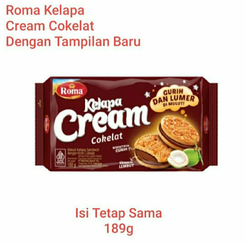 

ROMA Kelapa Cream Cokelat