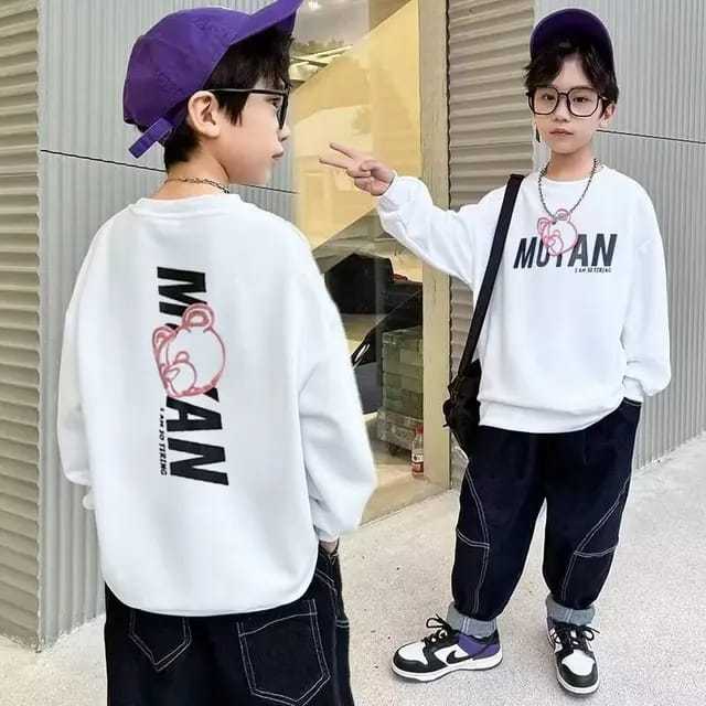 Baju Anak Murah Hoodie Polos Kekinian Sweater MUTAN Jaket Cewek Cowok Fashion Korean Style Atasan le