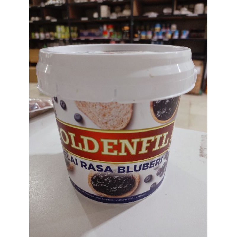 

Selai Goldenfil Blueberry 1 kg.