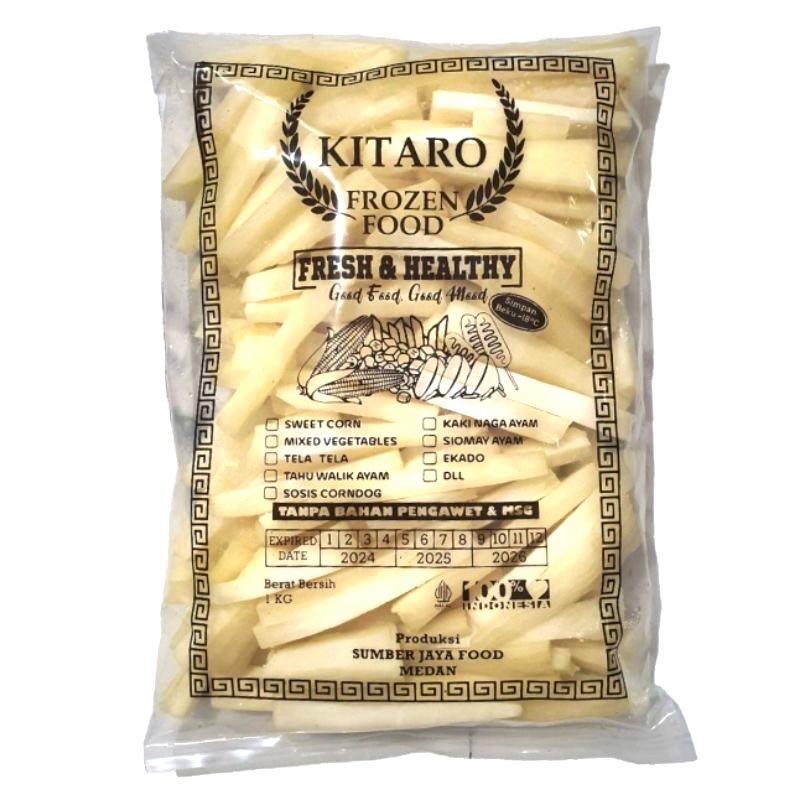 

Kitaro Tela Tela Singkong 1000g