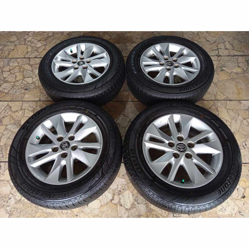 velg ori copotan innova reborn ring 16 baud 5x114 et30+ban bridgestone 205/60R16 90%