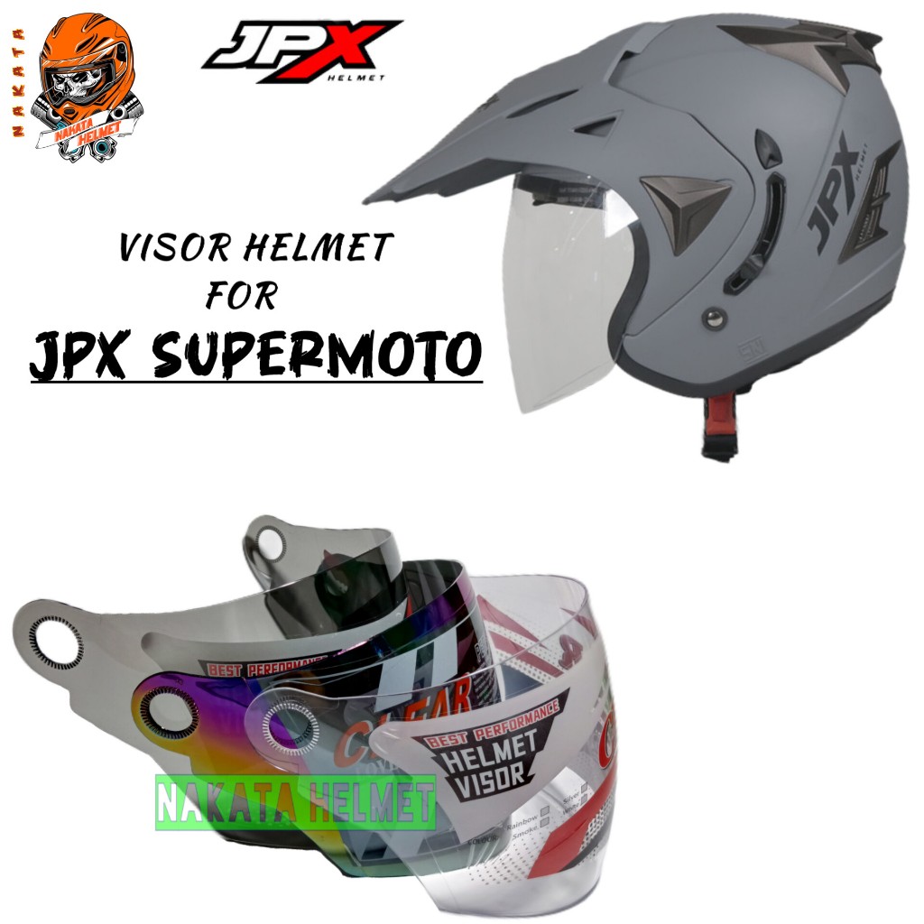 Kaca helm JPX SUPERMOTO visor helmet jpx supermoto nmax
