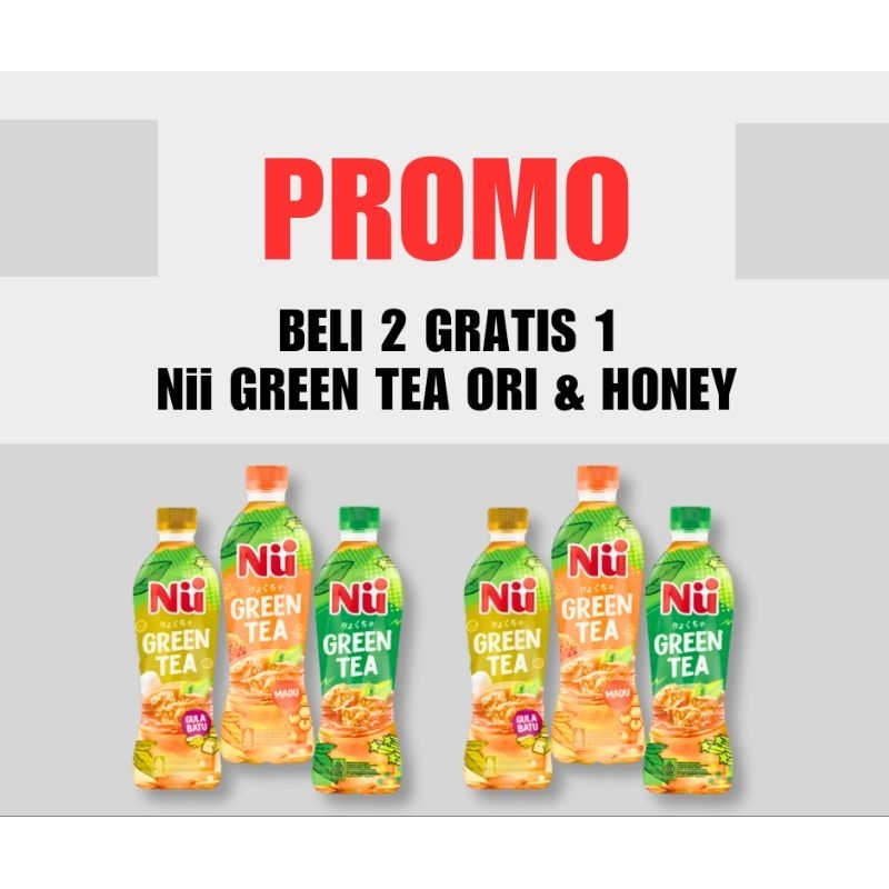 

PROMO !!! BELI 2 GRATIS 1 Nii GreenTea Ori & Honey