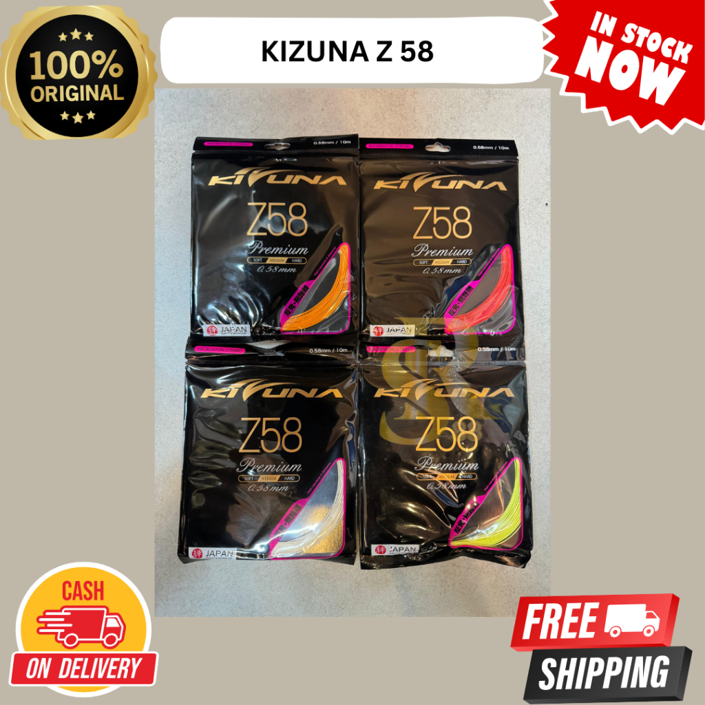 Senar Badminton Kizuna Z58/Kizuna Z 58 Senar Badminton Original