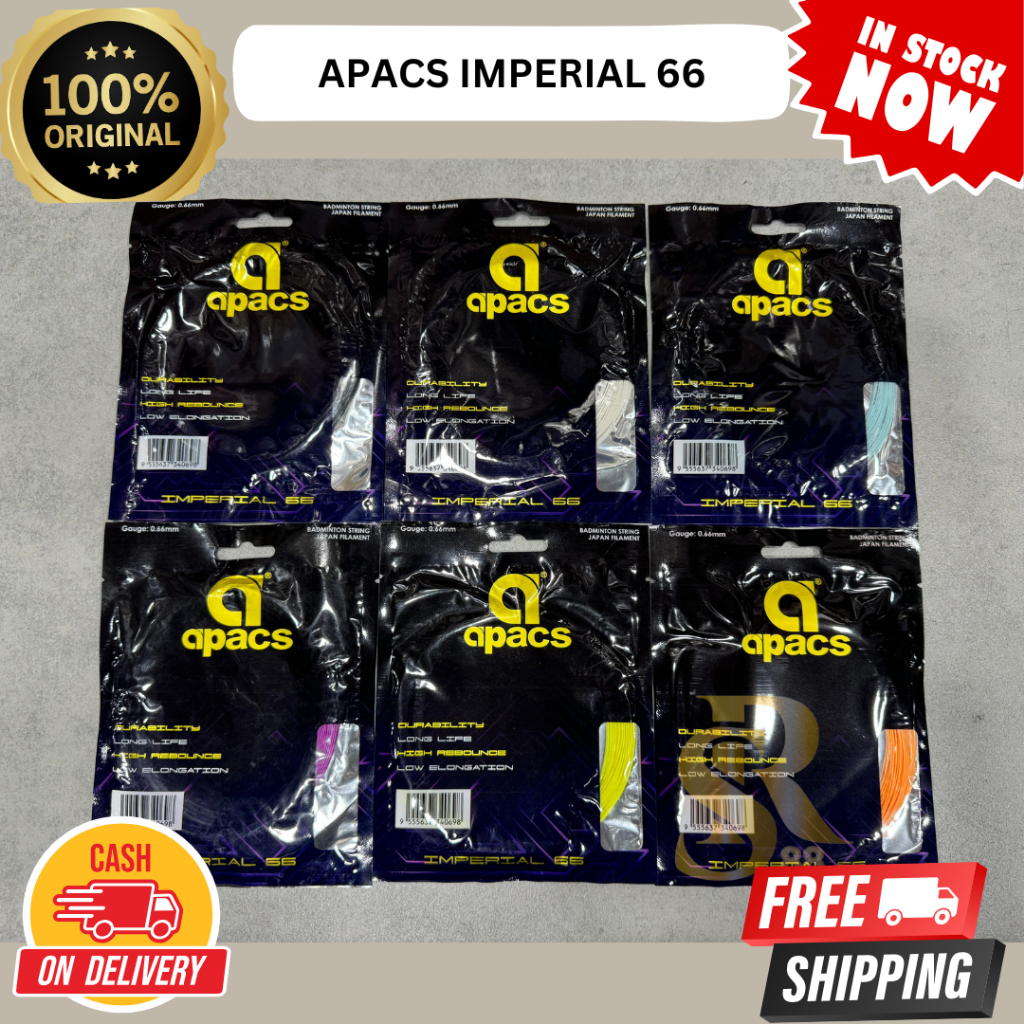 Senar raket badminton Apacs Imperial 66 Original
