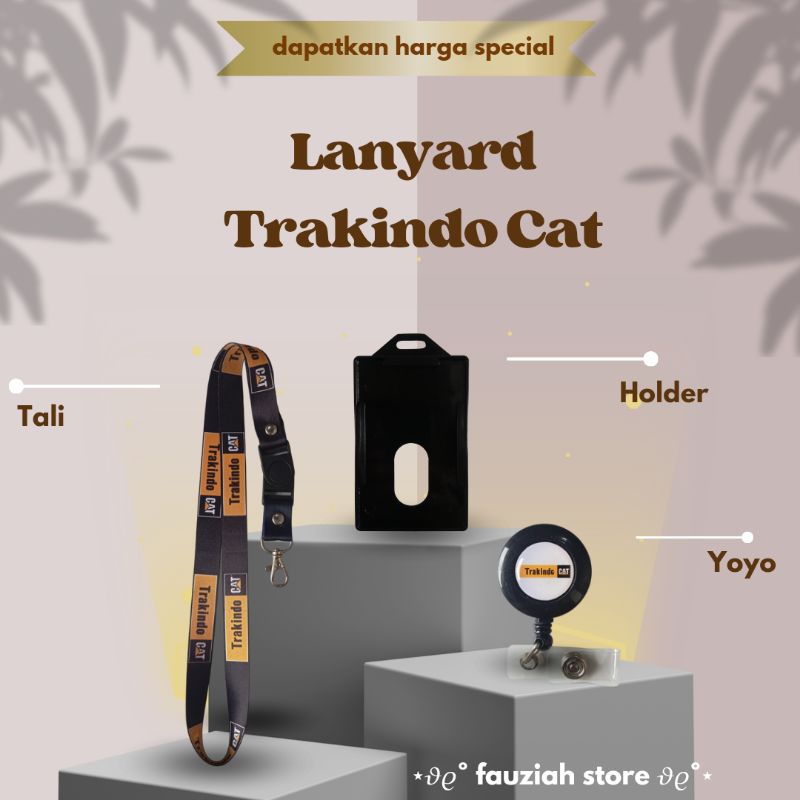 

READY! Tali TRAKINDO CAT/Lanyard TRAKINDO CAT Termurah!!!