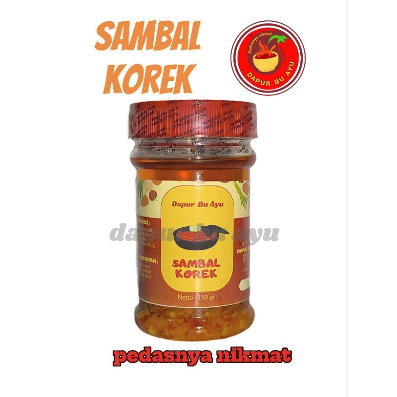 

SAMBAL KOREK SAMBAL GEPREK SAMBAL INSTANT CHILI PASTE