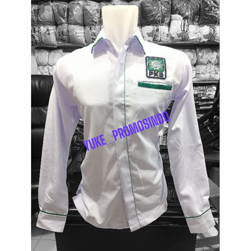 KEMEJA PKB // KEMEJA PKB BORDIR TIMBUL // KEMEJA PKB CEWEK // KEMEJA PKB COWOK // KEMEJA PKB LENGAN 