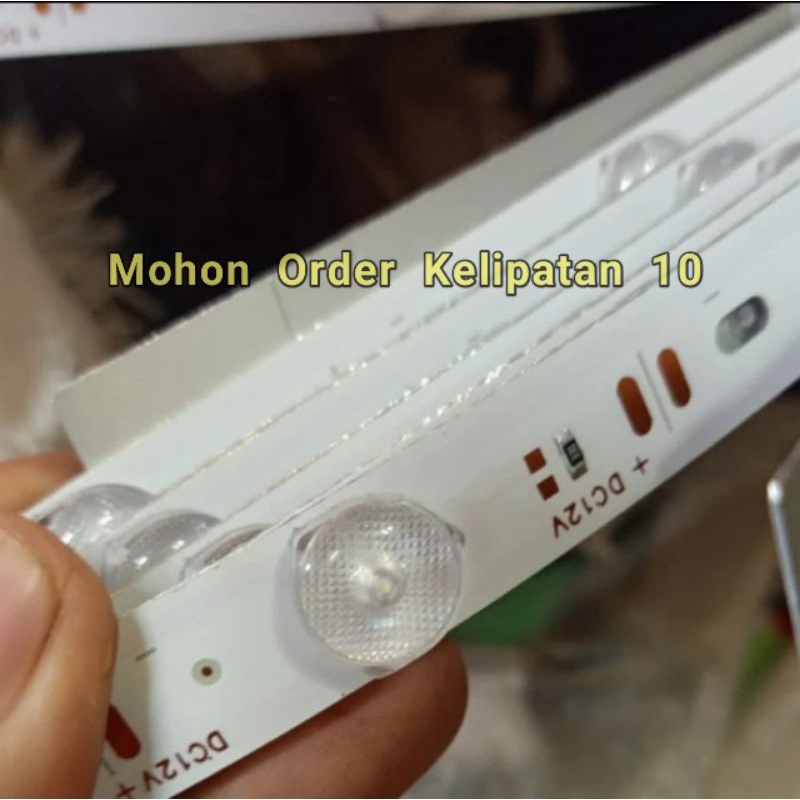 Lampu Hard Led Strip Bar Kaku Outdoor DC 12V 10 watt Neon Box