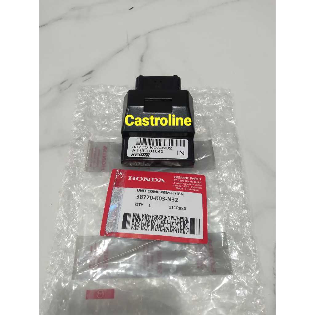 B K03 CDI ECU ECM MOTOR REVO FIT NEW FI F1 INJEKSI PGM UNIT COMP