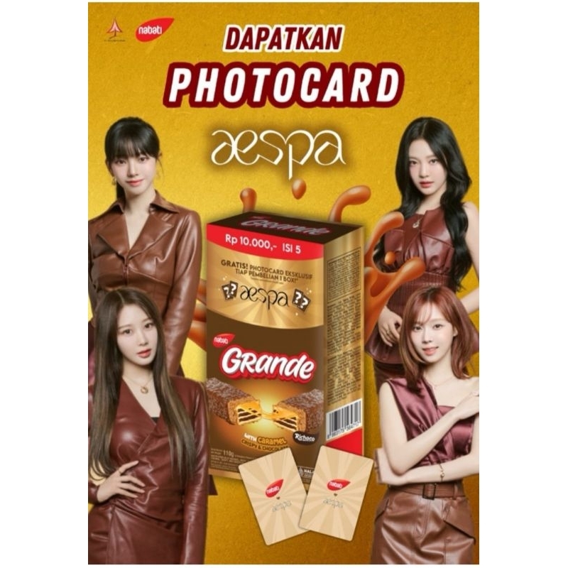 photocard aespa × nabati