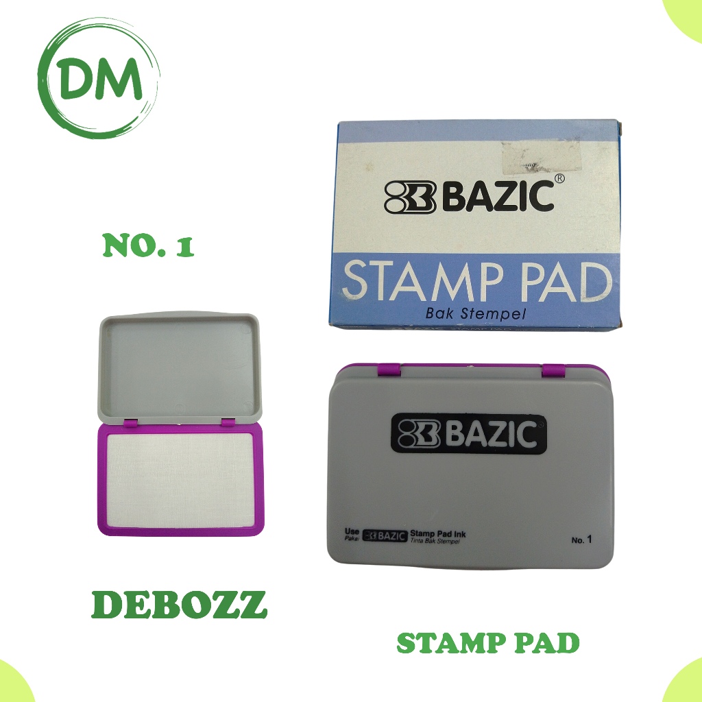 

STAMP PAD / BAK STEMPEL BAZIC NO. 1