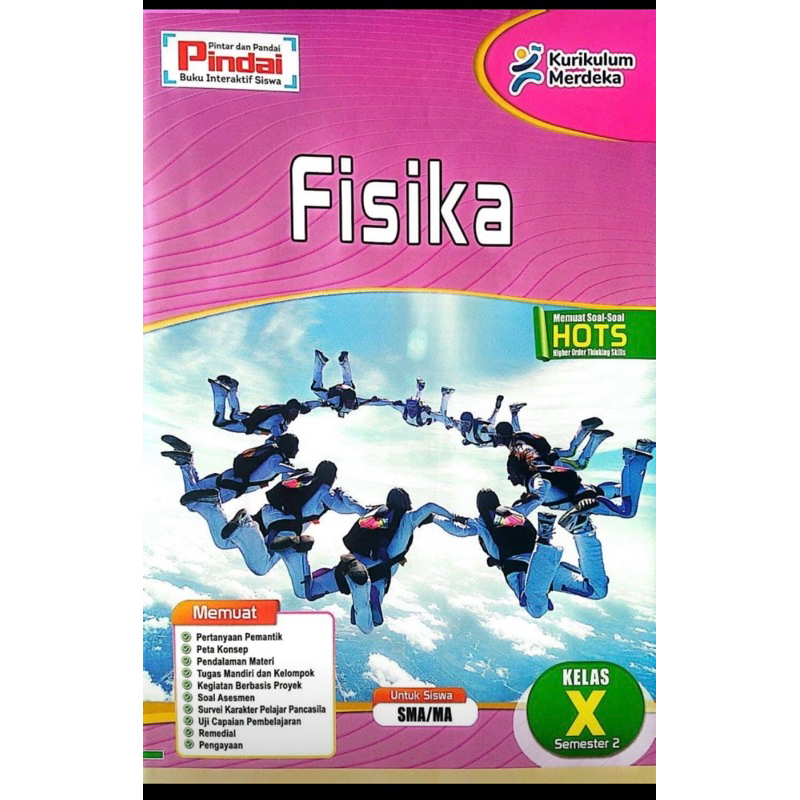 Buku LKS Fisika SMA / MA Kelas 10, 11, 12 (Edisi Terbaru)