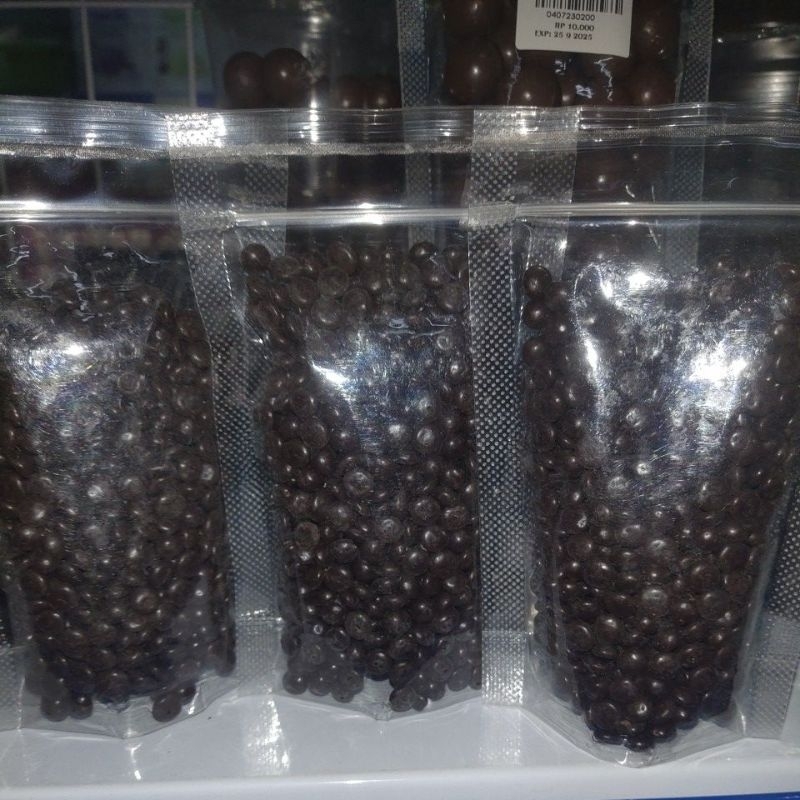 

repack choco chips setengah bulat 100 gram