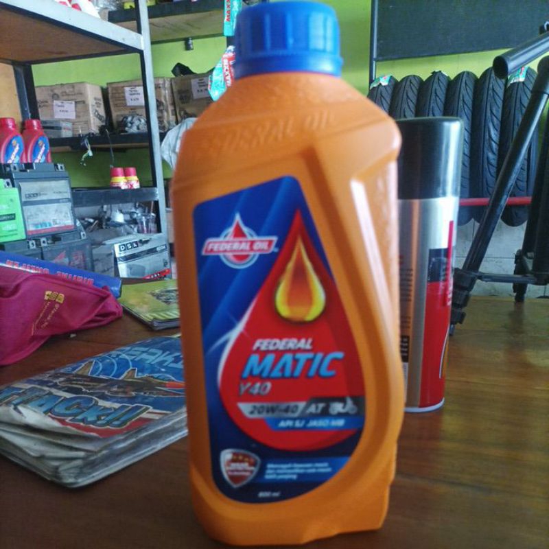 Federal oil Y matic 20w40 khusus motor matic yamaha