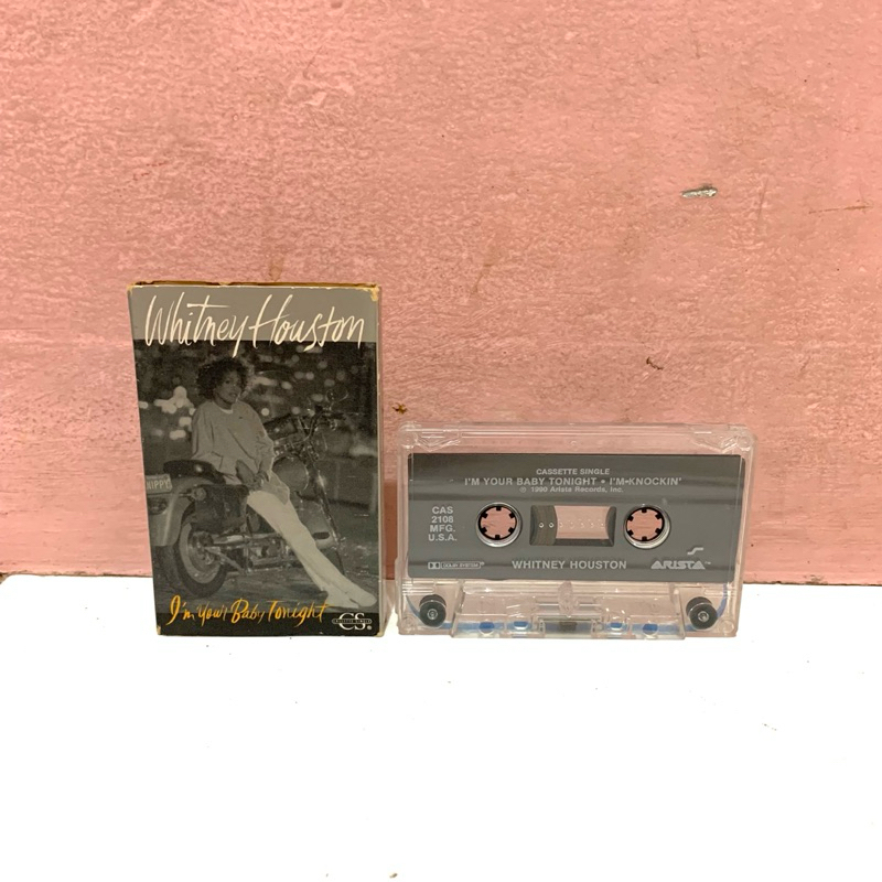 Kaset Pita Pop Jazz Whitney Houston - I’m Your Baby Tonight (Single) USA Press