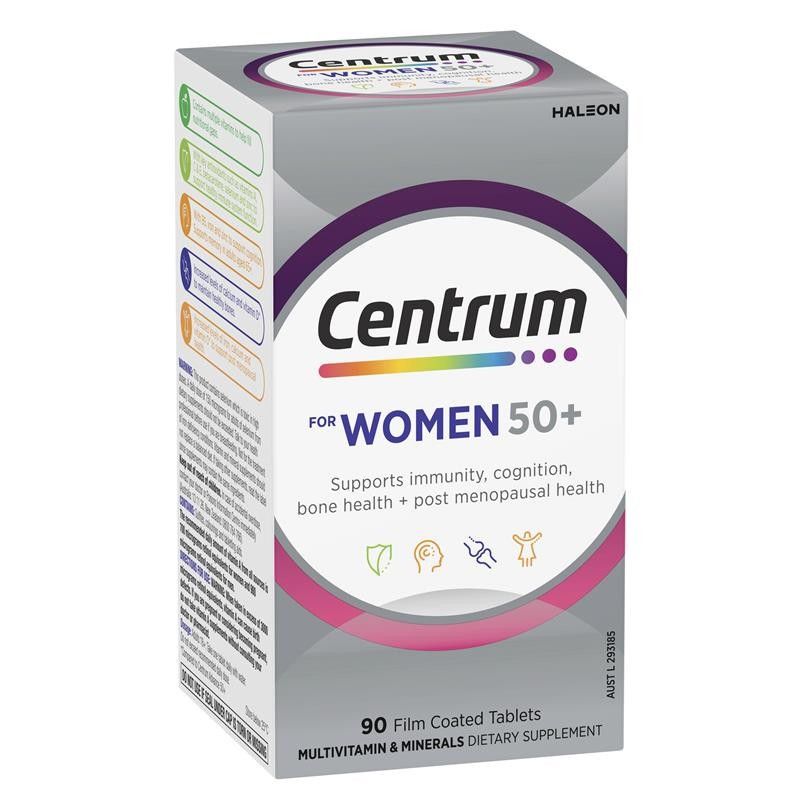 Centrum for Women 50+ Isi 90 tablet