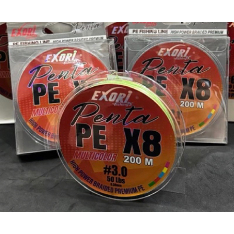 SENAR PE EXORI PENTA 200 METER