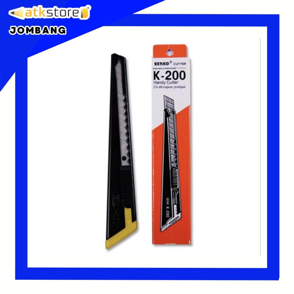 

KENKO Cutter Kecil K-200 Pisau Pemotong Kertas Kenko Kater Kecil - ATJ