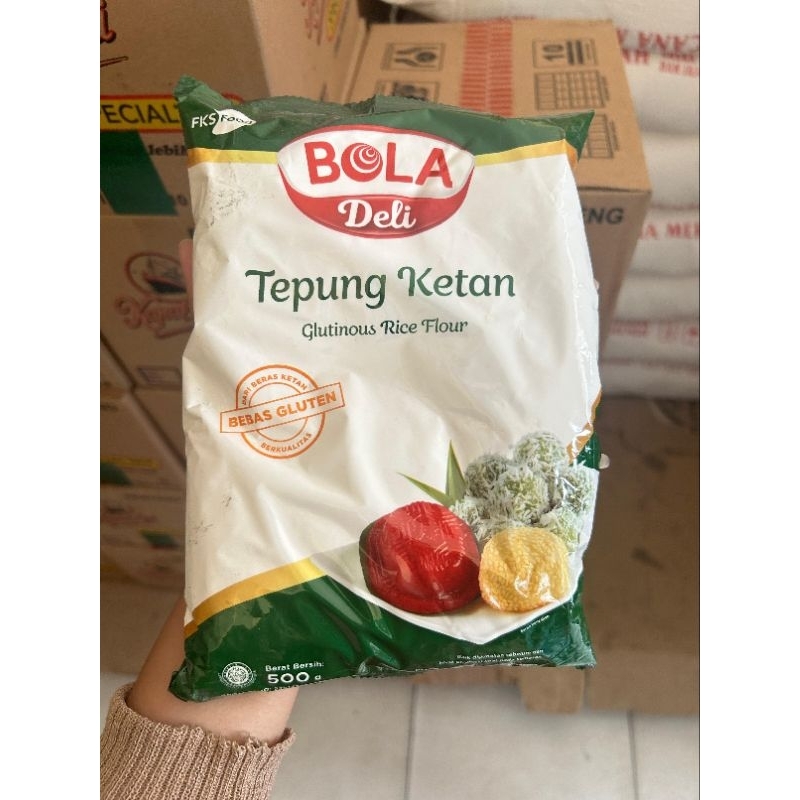 

tepung ketan bola deli