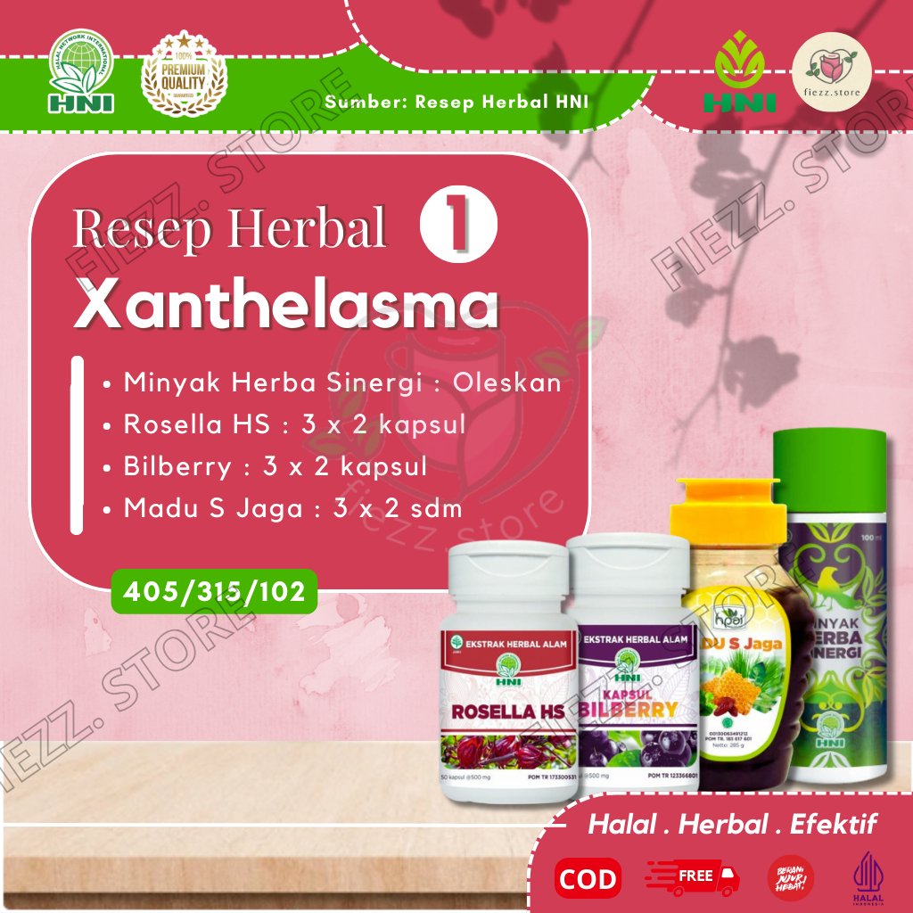 Resep Herbal HNI HPAI XANTHELASMA l Resep Xanthelasma
