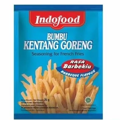 

Indofood Bumbu Kentang Rasa Barbekiu 25gr