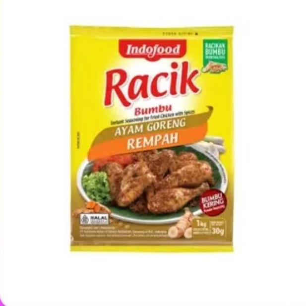 

Indofood Racik Ayam Goreng Rempah 20gr 3 Saset