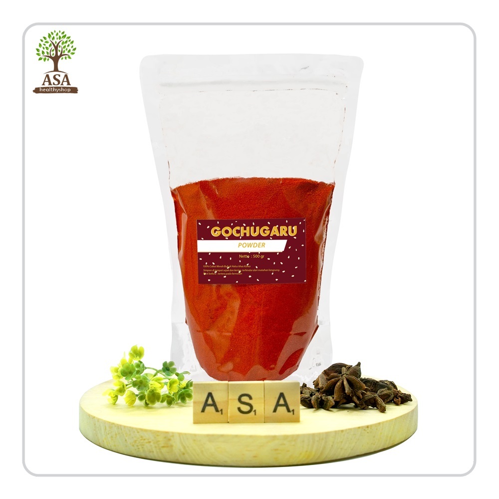 

Gochugaru Powder / Cabai Bubuk (Halus) Khas Korea 500 gram