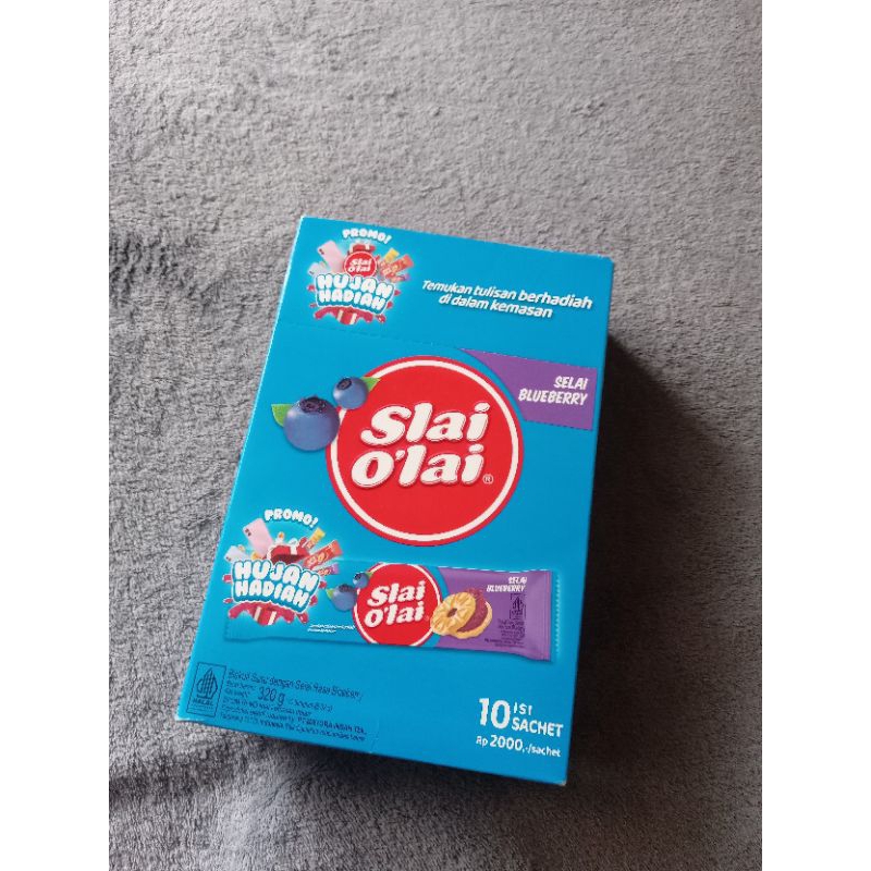 

[BOX] Roma Slai Olai 1Box isi 10pcs Slai Olai Bluebery